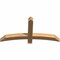 Ekena Millwork Bellingham Timber Gable Bracket, Western Red Cedar, 48"W x 24"H x 3 1/2"D x 3 1/2"F, 12/12 Pitch GBW048X24X0404BEL00SWR - alternate 2